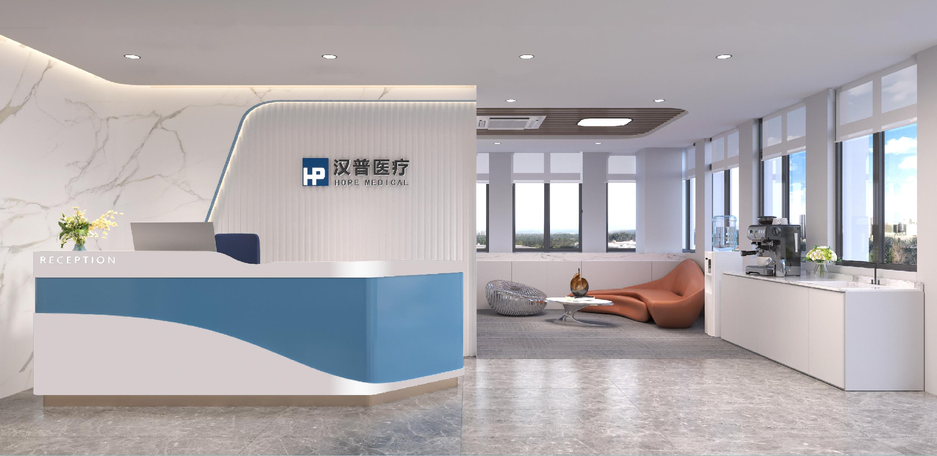 江西汉普医疗12~15层设计及装修工程 江西汉普医疗12~15层设计及装修工程
